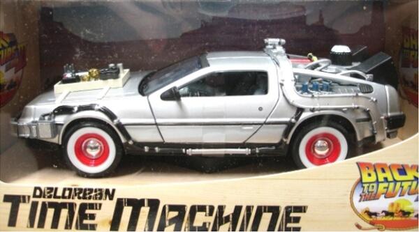 Actual product image Welly DeLorean Back to the future III