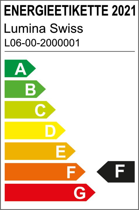 Energy Label Lumina Swiss Premium (120 lm, IP65)