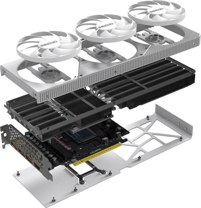 Actual product image Inno3D GeForce RTX 5080 X3 OC (16 GB)