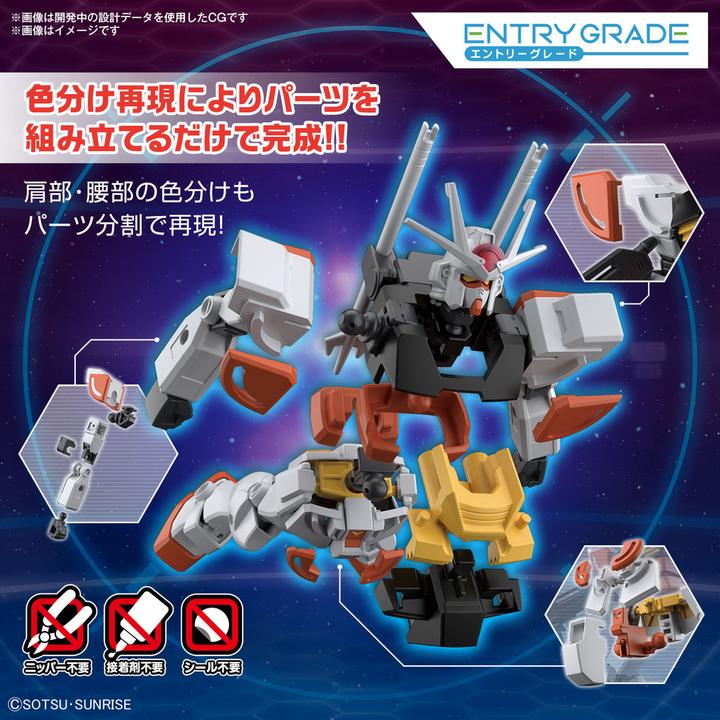 Produktbild Bandai GUNDAM - Entry Grade 1/44 LAH Gundam - Model Kit