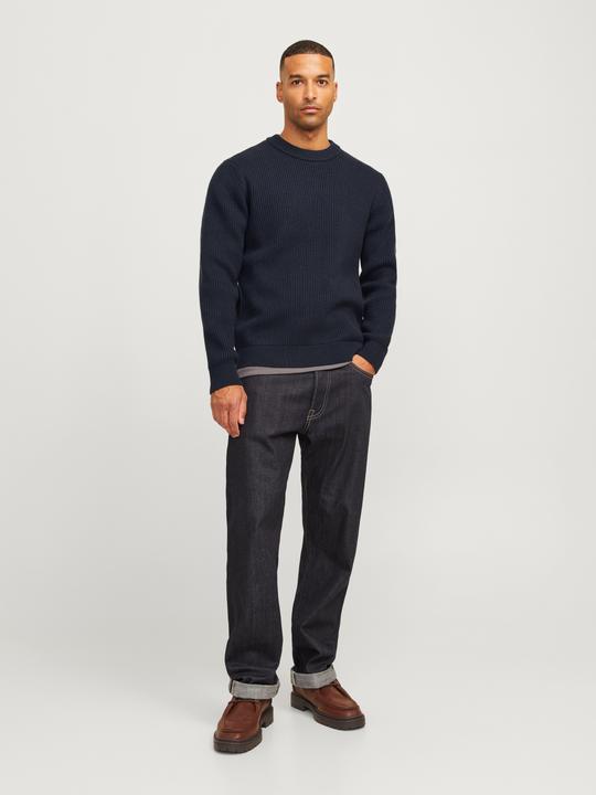 Image du produit Jack & Jones RDD Pulls en maille unis à col rond Pulls en maille à col rond (S)