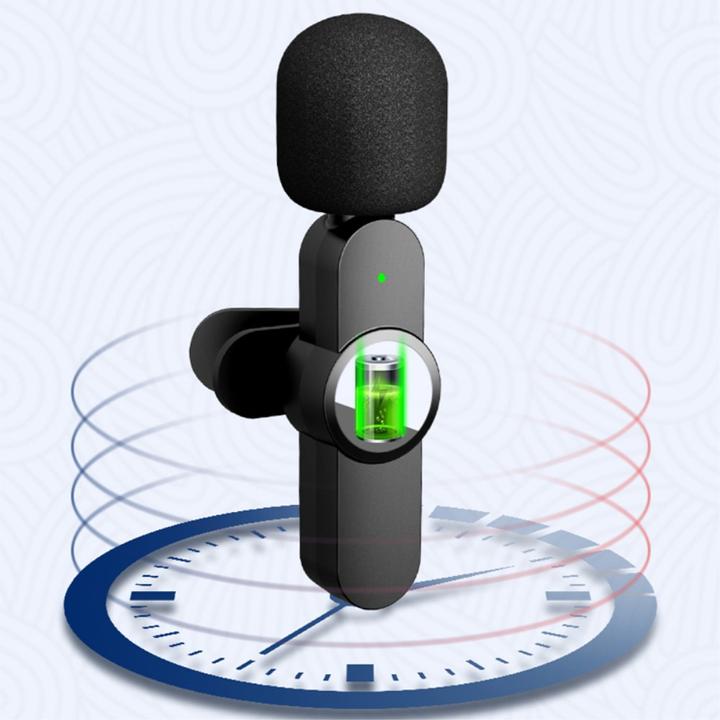 Image du produit Deltalabs Microphone Lavalier 360° avec USB C - Kit sans fil pour appareil mobile/tablette (3 pièces)