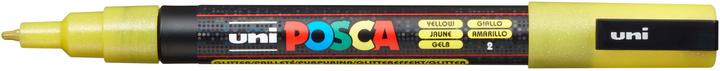 Produktbild Posca Fine Marker PC-3M (Glitter Gelb, 1.30 mm, 1 x)