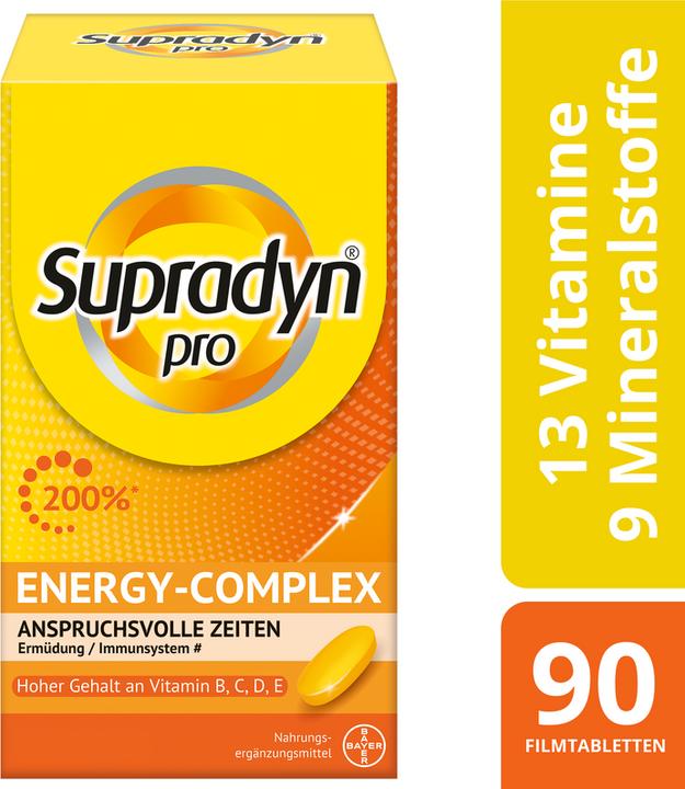 Supradyn pro energy-complex (90 Stück, Tabletten, 294 g)