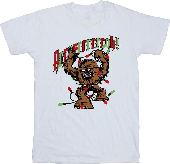 Star Wars Episode IV: A New Hope Chewbacca Argh Lights TShirt (XL)