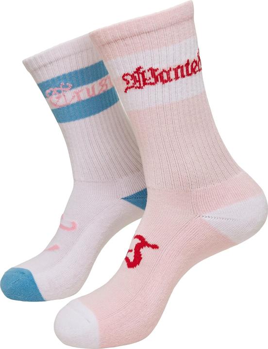 Mister Tee Trust Wanted Socks 2-Pack