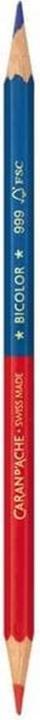 Actual product image Caran d'Ache Prismalo Aquarelle Bicolor Farbstift (Blue, Red, 1 x)