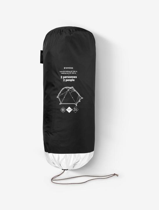 Produktbild Simond Trekkingzelt einwandig ultraleicht - MT900 Condensless für 2 Personen (Kuppelzelt, 1.60 kg, 2 Personen)