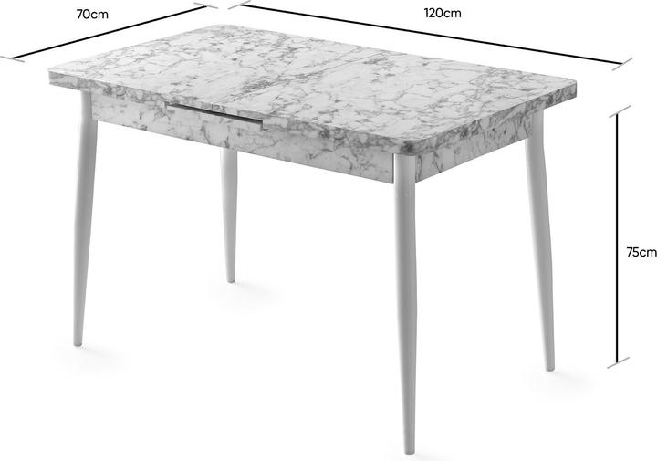 Produktbild Hanah Home Aubrielle (120 x 70 x 75 cm)
