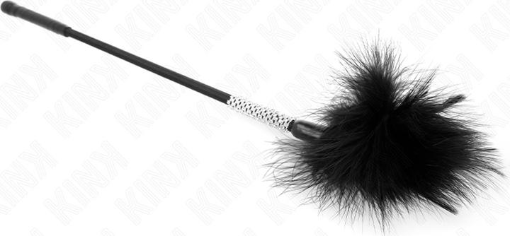 Actual product image Kink Tickle Feathers With Rhinestone Handle 50 cm