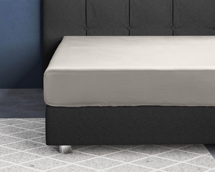 Image du produit Palo Drap-housse en satin (120 x 200 cm)