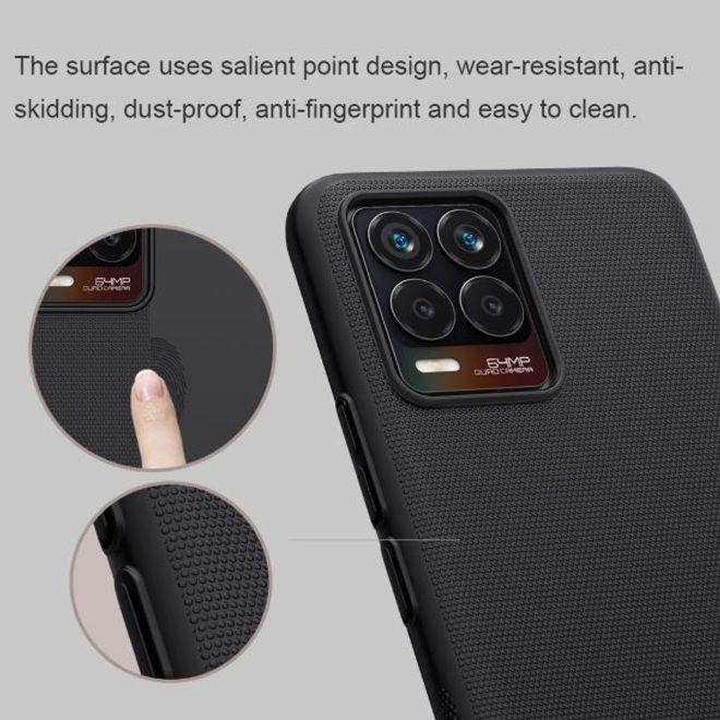 Actual product image Nillkin Super Frosted Shield Series (Realme 8 Pro, realme 8)