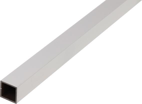 Alberts BA Profil Vierkant Alu weiss beschichtet 2600 x 30 x 30 x 2 mm