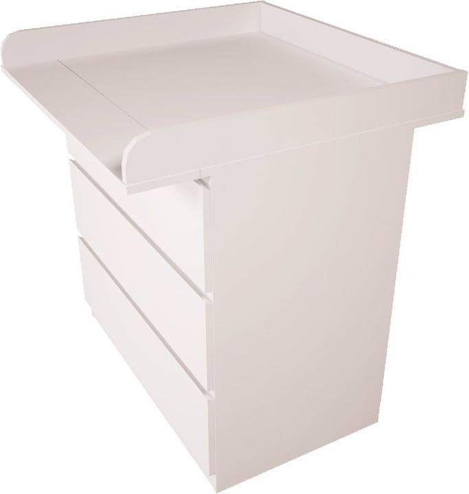 Actual product image Polini kids Universal changing unit for IKEA Nordli chests of drawers with a depth of 47 cm