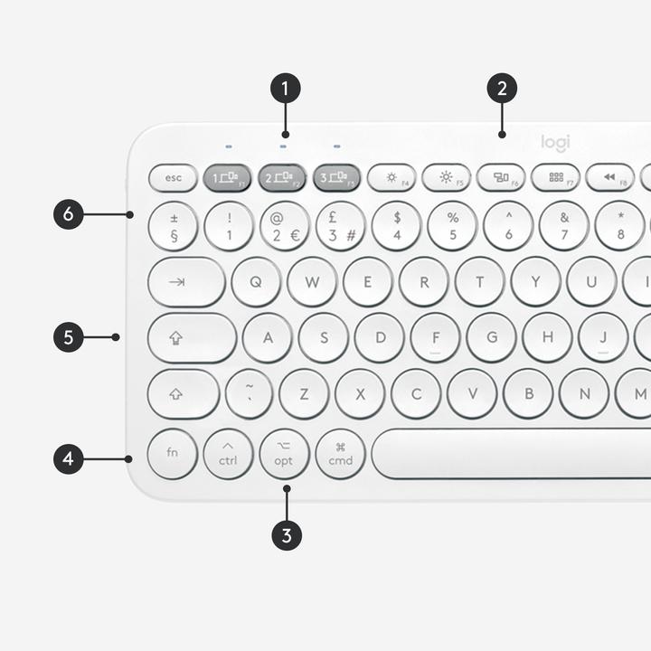 Actual product image Logitech K380 (US, Wireless)