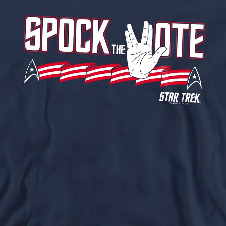 Immagine prodotto Spock the Vote Felpa Adulto Unisex (XXL)