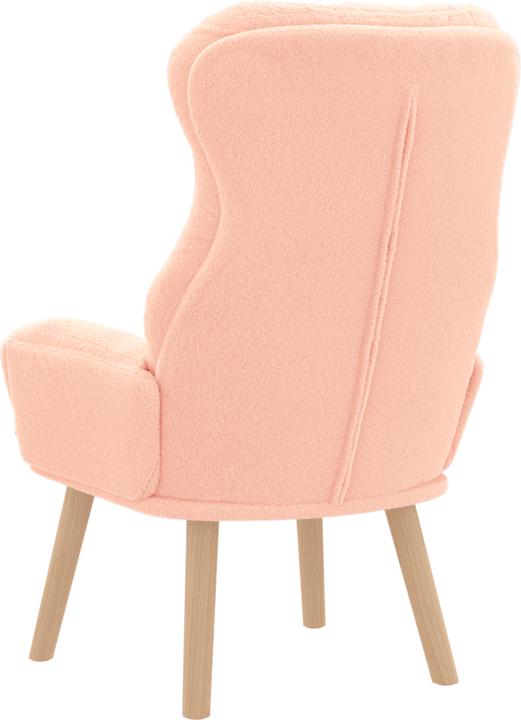 Produktbild VidaXL Relaxsessel Rosa Wollähnlicher Stoff