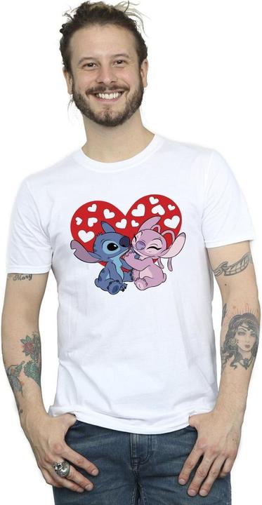 Produktbild Disney Lilo & Stitch Hearts TShirt (4XL)