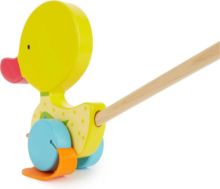 Produktbild Bieco Schiebespielzeug Watschelente, gelb