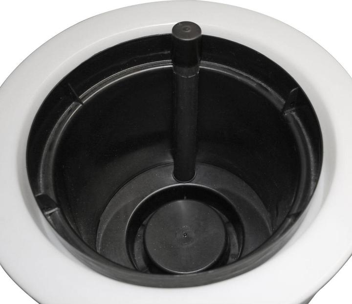 Actual product image Elbro Planter JUNO 750 E27 IP55 815×750mm white