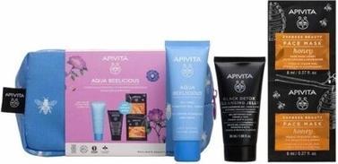 Apivita Aqua Beelicious Light Moisturizing Gel & Cleansing Gel & Mask Honey (Gel, 1000 ml)