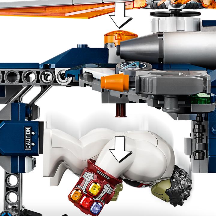 Immagine prodotto LEGO Vendicatori Hulk Helicopter Rescue (76144, LEGO Marvel)