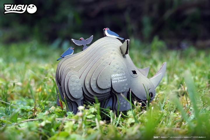 Immagine prodotto Eugy Rinoceronte - 3D Kit modello di figure in cartone