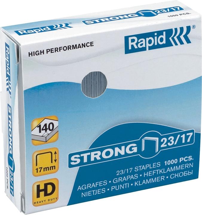 Actual product image Rapid Staples, 10mm, galvanized, 1000 pieces (1000 x)