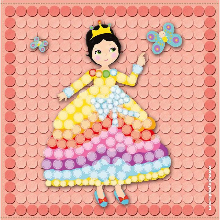 Produktbild PlayMais Mais Mosaik Princess spielen