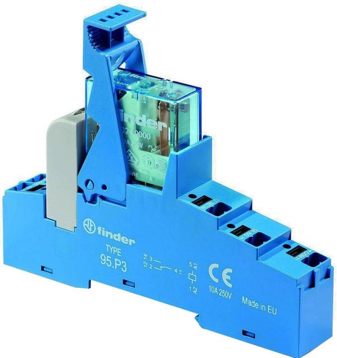 Produktbild Finder 48.P3.7.012.0050 Relaisbaustein Nennspannung: 12 V/DC Schaltstrom (max.):