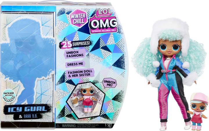 Actual product image MGA L.O.L. OMG Winter Chill Icy Gurl