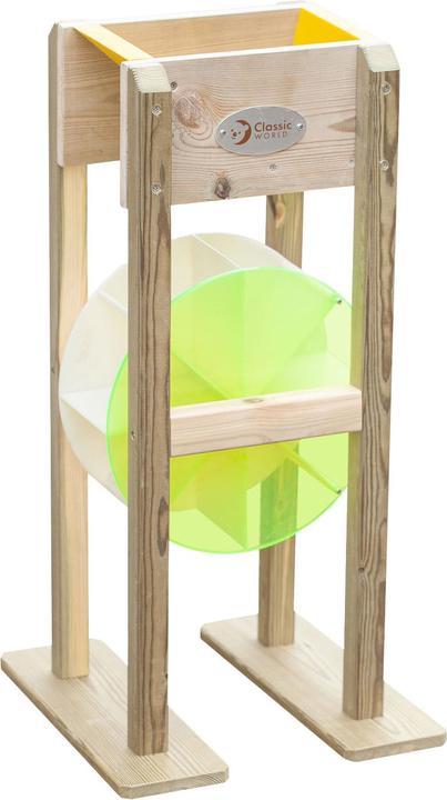 Classic World Sandtrichter aus Holz mit Mühle