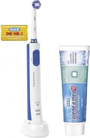 Produktbild Oral-B Professional Care 600 elektronische Zahnbürste gra