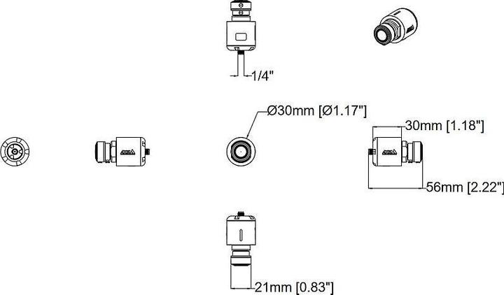Produktbild Axis F2115-R VARIFOCAL BULK 8 P (1920 x 1080 Pixels)
