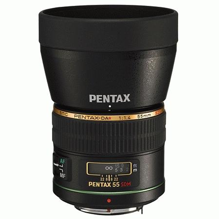 Image du produit Pentax Objectif SMC-DA 55mm, f/1.4 (Pentax K, APS-C / DX)