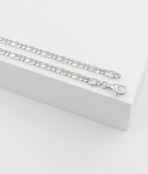Actual product image Muau Chain of 8 (Polished gold, 18K 750, 42 cm)