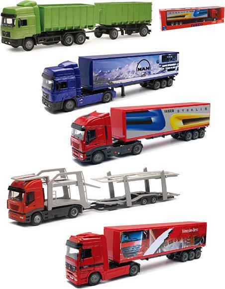 Image du produit New Ray 1:43 DC Man 4 ass.