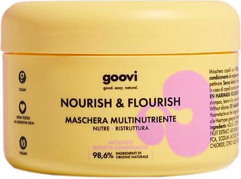 Goovi NOURISH & FLOURISH Haarmaske Multinährstoffe 200 ml (200 ml)