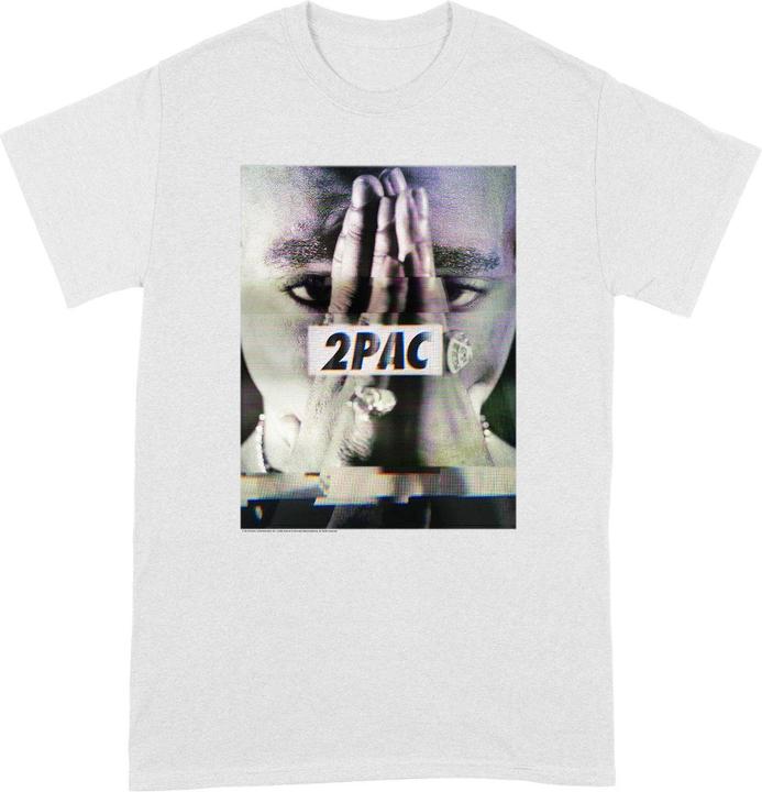 Tupac Shakur Unisex Adult Transmit Cotton T-Shirt