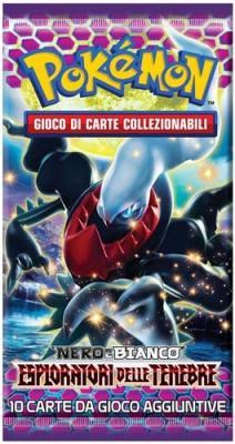 Actual product image Pokémon Black & White Dark Explorers Booster - IT (Italian, Booster display)
