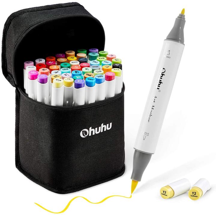 Ohuhu Honolulu B art marker (Multicoloured, 48 x)