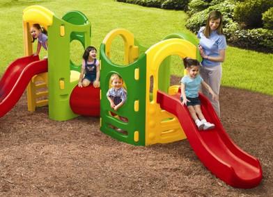 Actual product image Little Tikes 8 in 1 playground Nature playground
