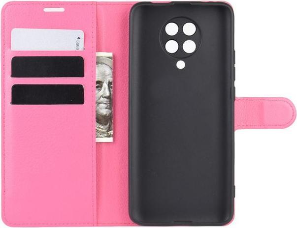 Actual product image MU Classic Litchi Leather Bookcover Series (Xiaomi Poco F2 Pro)