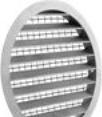 Image du produit Alnor jalousirist Ø125 - Rond galvaniseret