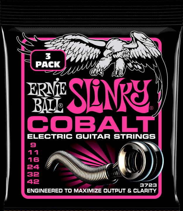 Produktbild Ernie Ball Saitensatz, Slinky Cobalt, Super 09-42, 3er-Pack (3 x, 0.04")