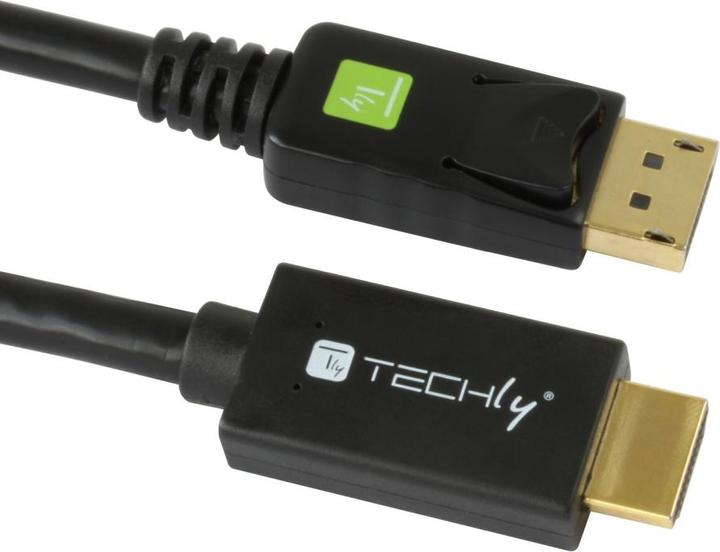 Immagine prodotto Techly DisplayPort — HDMI (Typ A) (1 m, HDMI, DisplayPort)