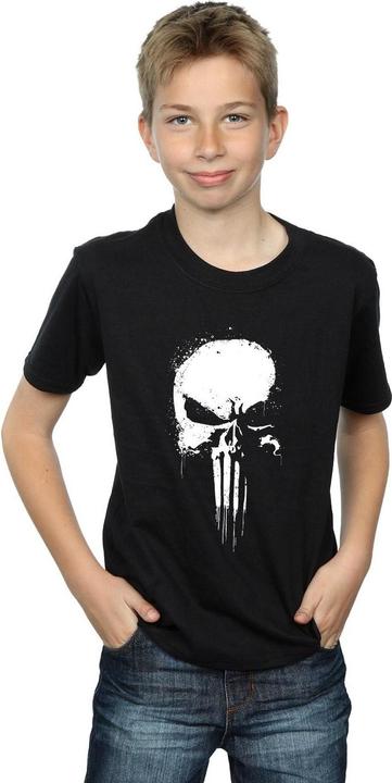 Immagine prodotto The Punisher Spray Skull Maglietta Ragazzi (140, 146)