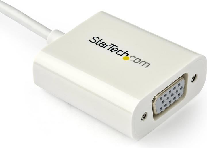 Immagine prodotto StarTech Adattatore USB-C A VGA - Bianco (VGA, 1750 cm)