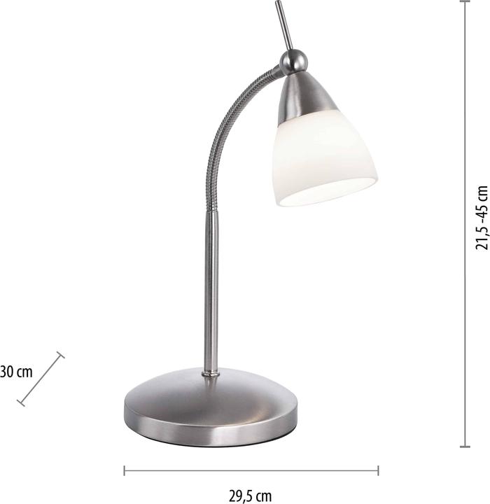 Produktbild Paul Neuhaus stahl LEDTischleuchte 3000K 3W (265 lm, G9)