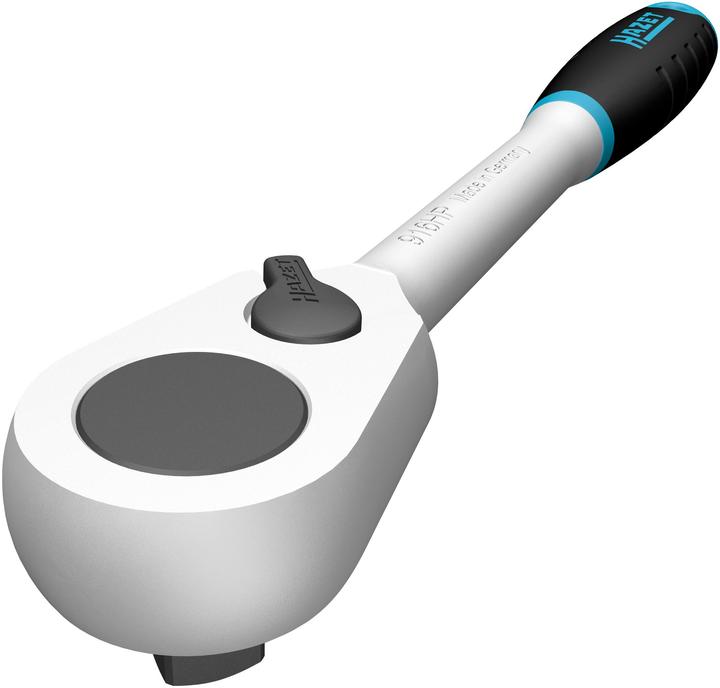 Actual product image HAZET HiPer fine-tooth reversible ratchet 916HP ∙ Square, solid 12.5 mm (1/2 inch) (1/2")